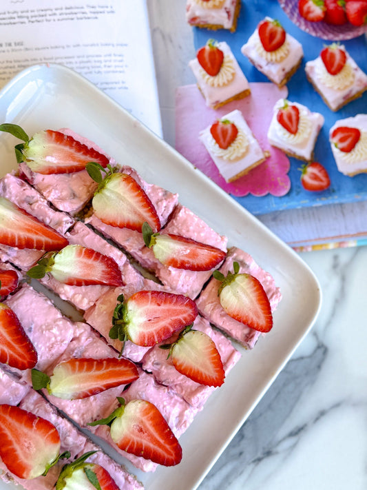 Strawberry Cheesecake Slice