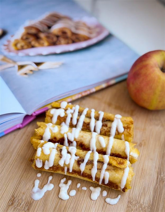 Apple and Cinnamon French Toast Rolls