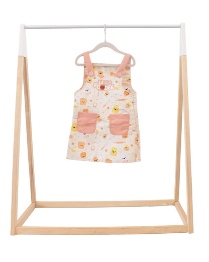 Lil' Foodee Lil Baker classic apron with pastel baking pattern and wipe-clean finish.