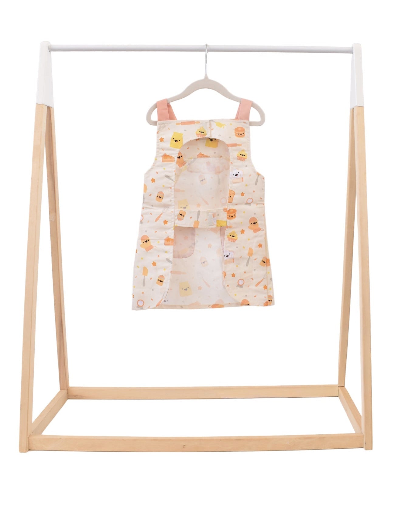 Lil' Foodee Lil Baker classic apron with pastel baking pattern and wipe-clean finish.