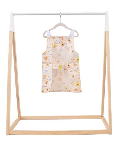 Lil' Foodee Lil Baker classic apron with pastel baking pattern and wipe-clean finish.